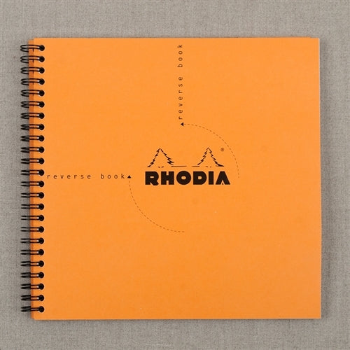 Rhodia Reverse Book- 8.25 by 8.25 inches