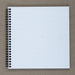 Rhodia Reverse Book- 8.25 by 8.25 inches- graph pages shown