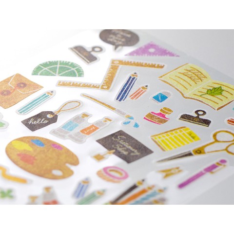 Sticker Set- Art and Stationery Theme