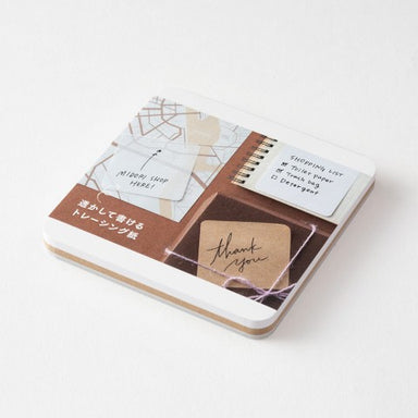 Midori "Pickable" Sticky Notes- Kraft Brown Color