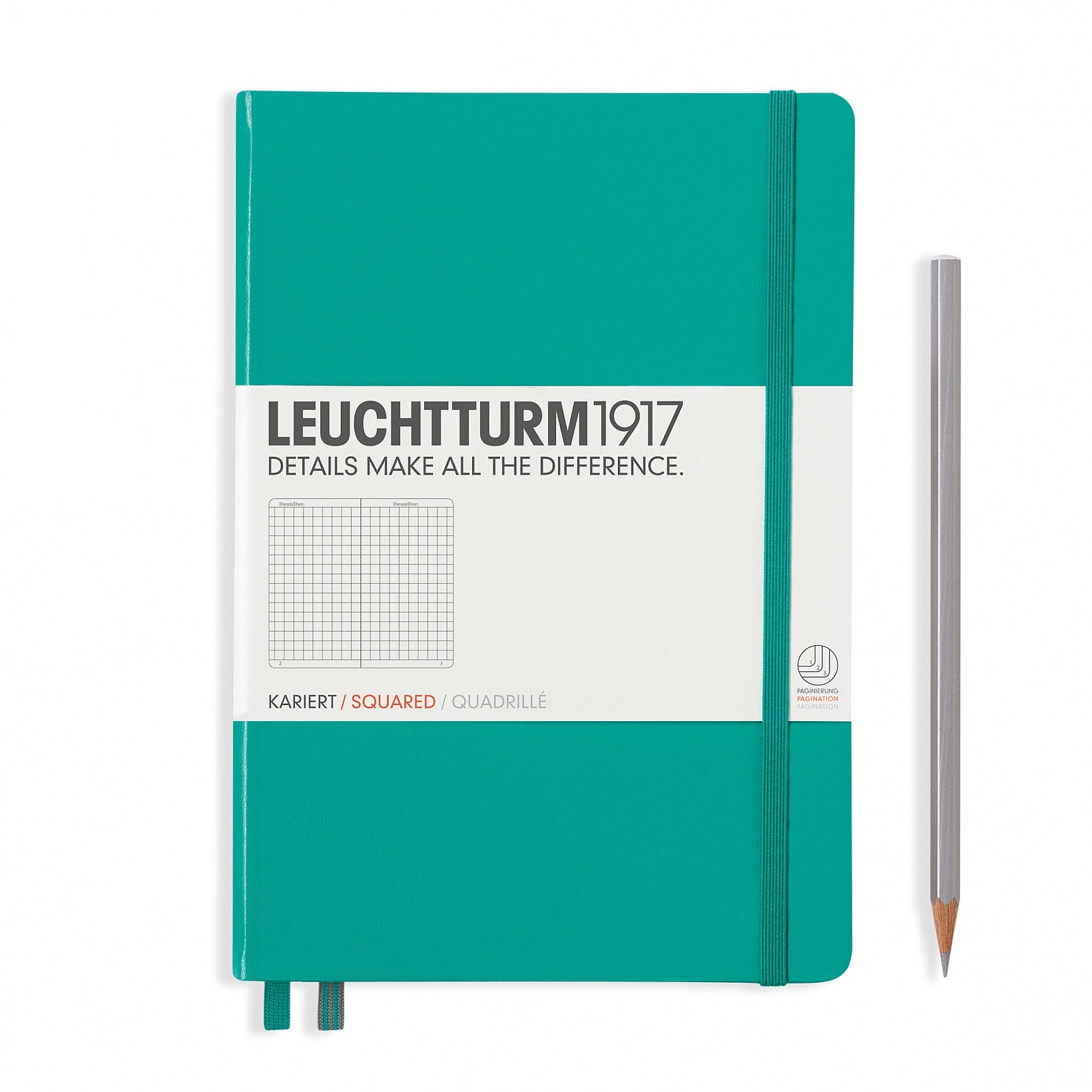 Leuchtturm1917 SQUARED A5 Size Notebooks