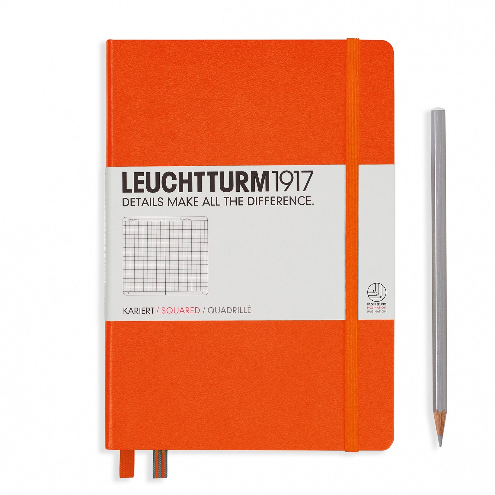 Leuchtturm1917 SQUARED A5 Size Notebooks