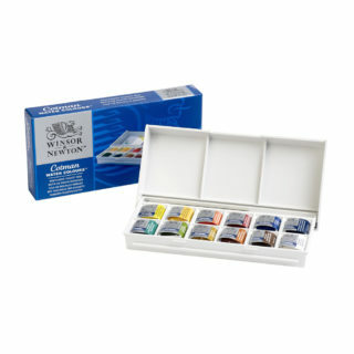 Cotman Sketcher's Pocket Box-  12 half pans for travel