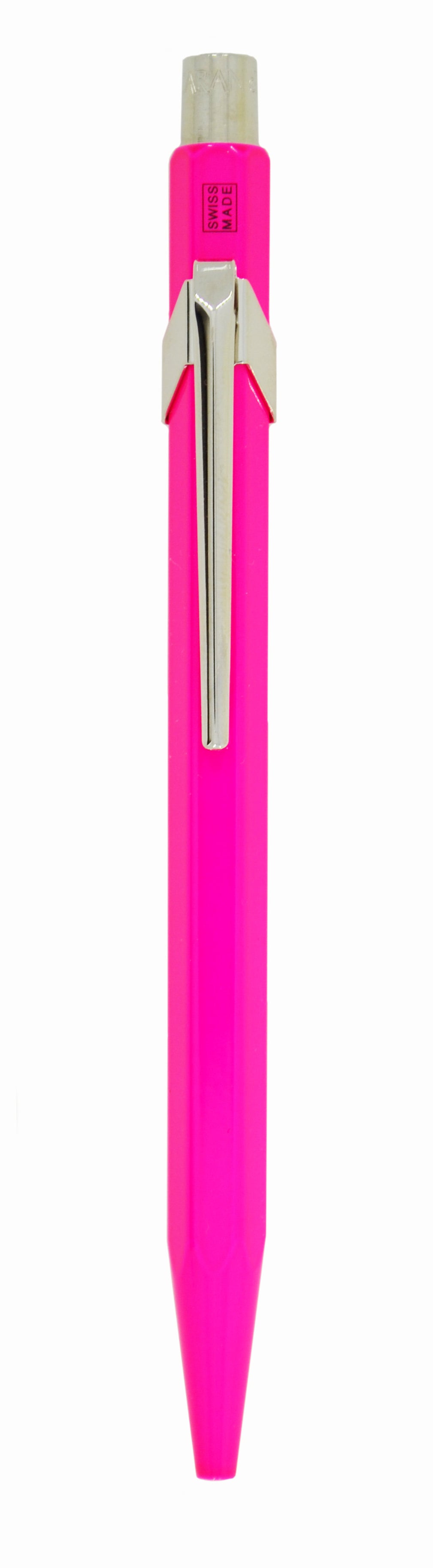 Caran d'Ache Classic Metal Ballpoint Pen- Fluorescent Series