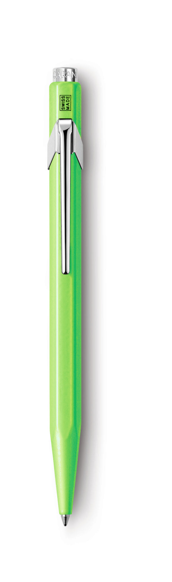 Caran d'Ache Classic Metal Ballpoint Pen- Fluorescent Series