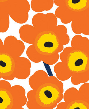 Unikko design by Marimekko.