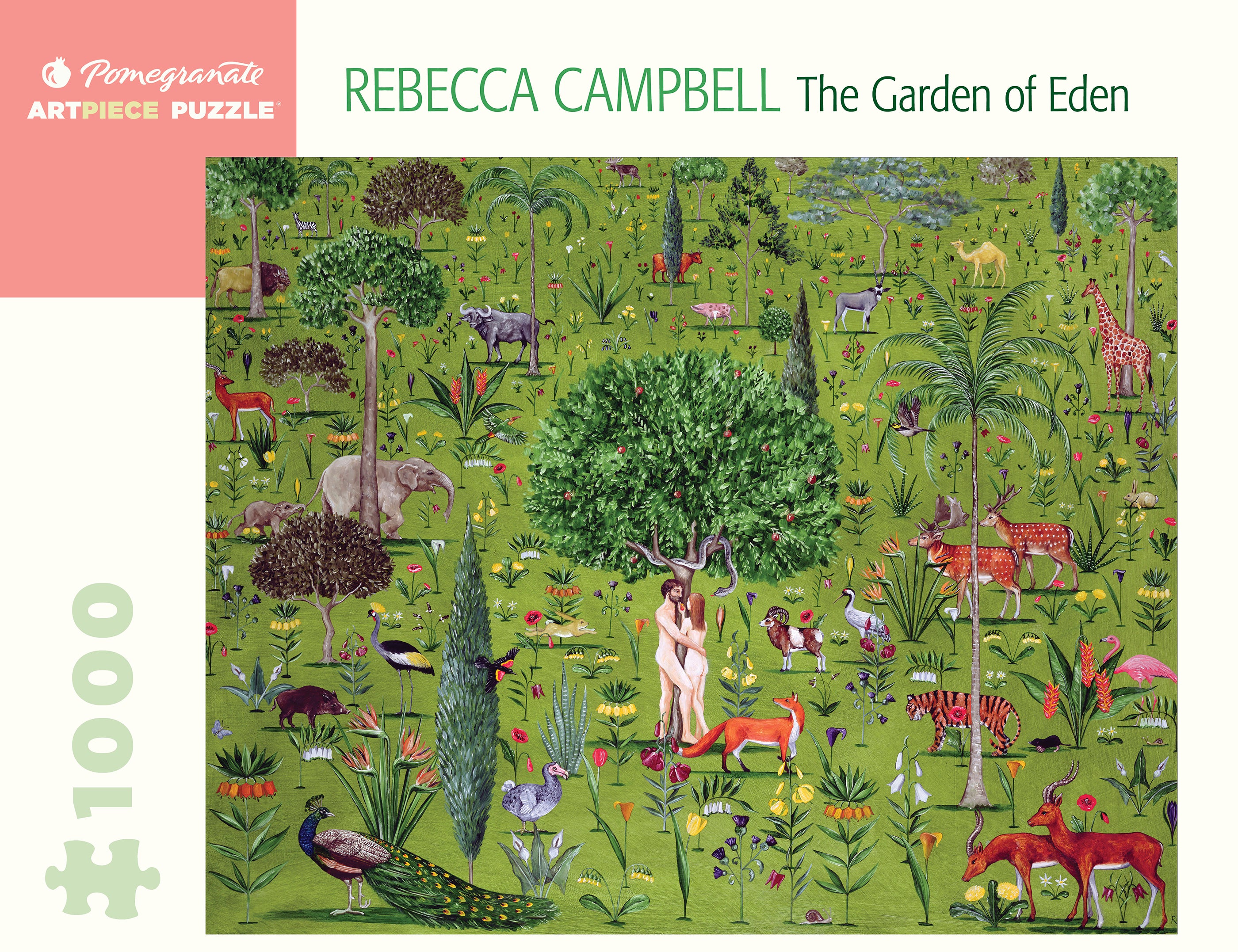 Rebecca Campbell "The Garden of Eden" 1000-Piece Jigsaw Puzzle