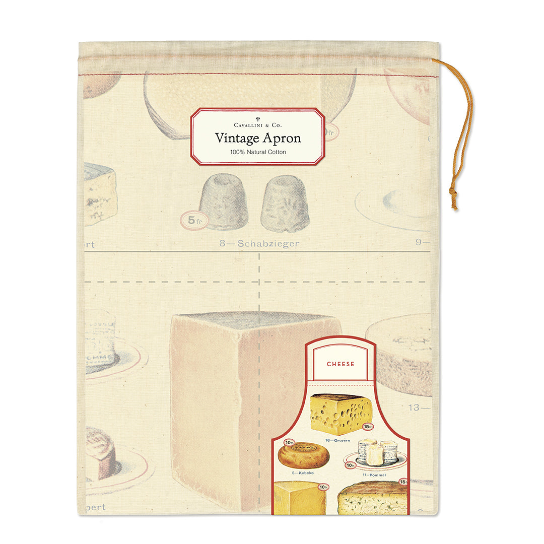 Aprons come packaged in a hand- sewn muslin bag, making them the perfect gift.