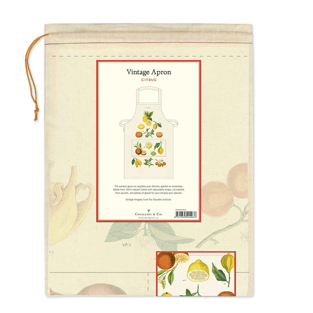 Cavallini & Co. Citrus Cotton Apron
