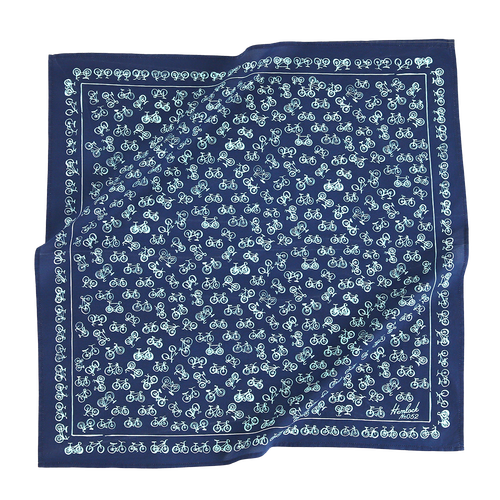 Hemlock Goods Bandana No. 052 Blue Bikes