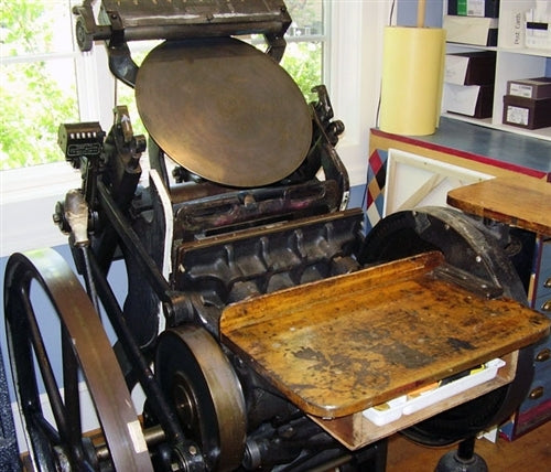 Chandler and Price Letterpress machine