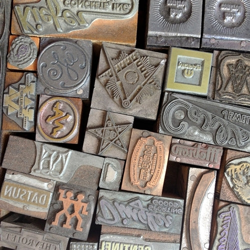 Letterpress ornaments- vintage images