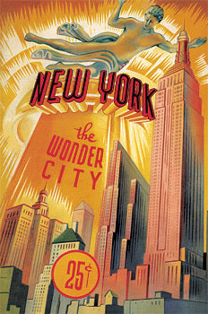 New York Vintage Postcards by Cavallini & Co.