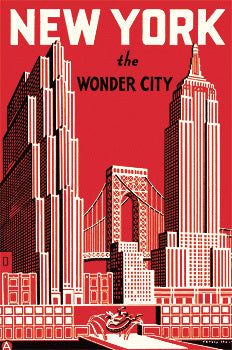 New York Vintage Postcards by Cavallini & Co.