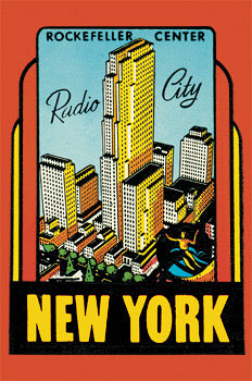 New York Vintage Postcards by Cavallini & Co.