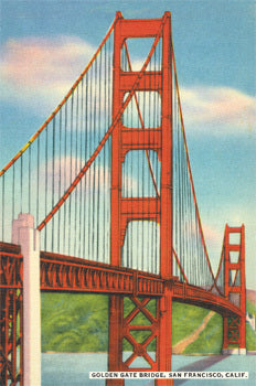 San Francisco Vintage Postcards by Cavallini & Co.