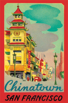 San Francisco Vintage Postcards by Cavallini & Co.