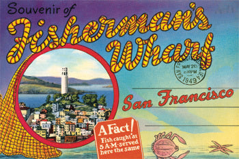 San Francisco Vintage Postcards by Cavallini & Co.