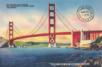 San Francisco Vintage Postcards by Cavallini & Co.