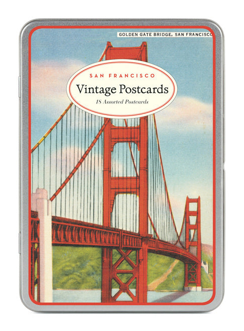 San Francisco Vintage Postcards by Cavallini & Co.