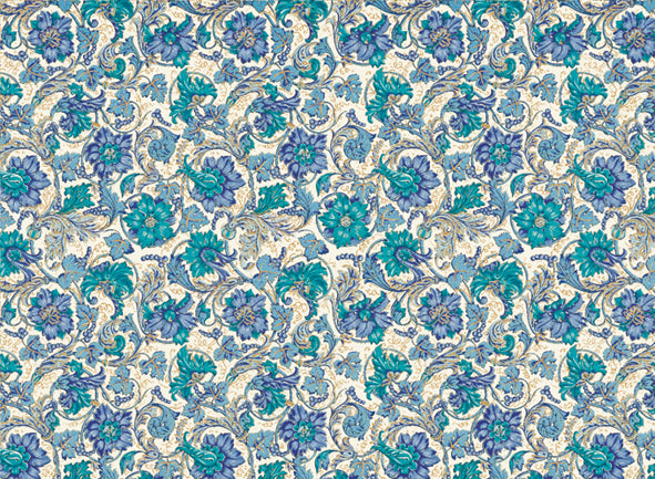 Rossi 1931 Italian Decorative Paper- Florentine Flowers