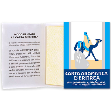 Carta Aromatica d’Eritrea Italian Incense Paper