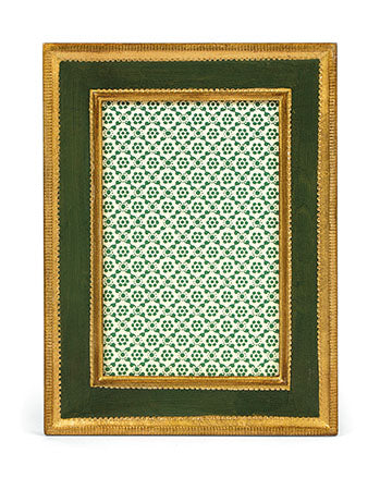 Cavallini & Co. 4 by 6 Inch Classico Green Florentine Frame