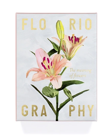 Floriography-  The Meaning of Flowers Card Set