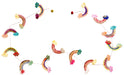 Handmade Lokta Paper Garland- Rainbow