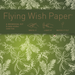 Flying Wish Paper- Green Holiday