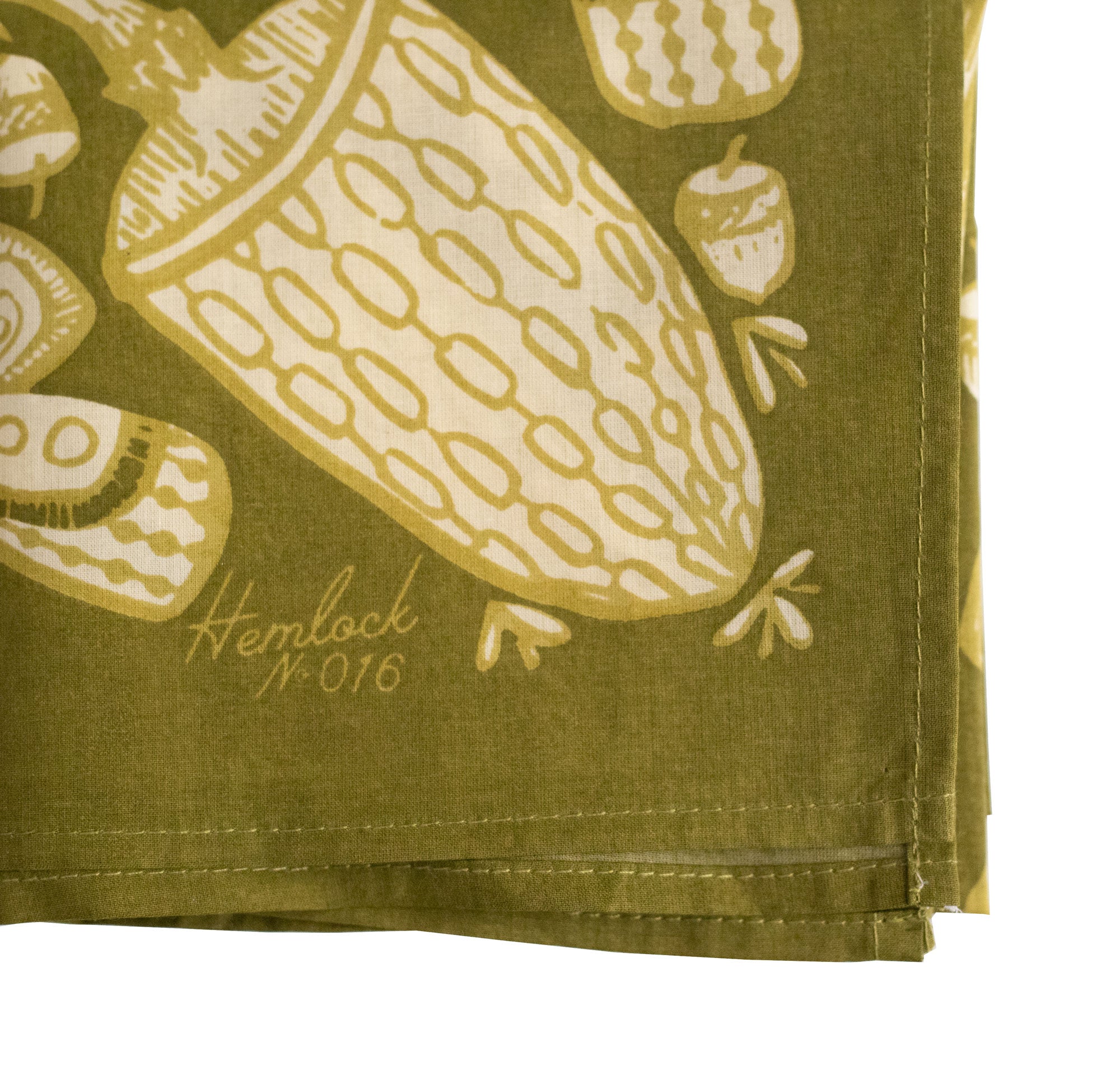 Hemlock Goods Bandana No. 016 Mushrooms