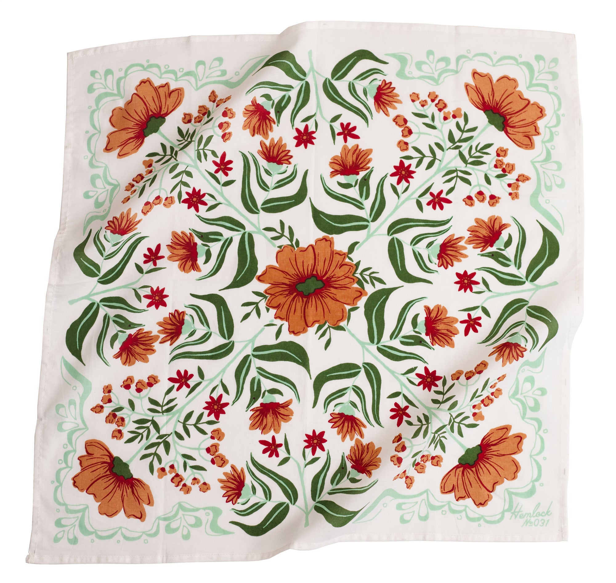 Hemlock Goods Bandana No. 031 Flora