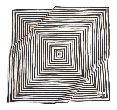 Hemlock Goods Bandana No. 034 Sammie "B"- Black Printing