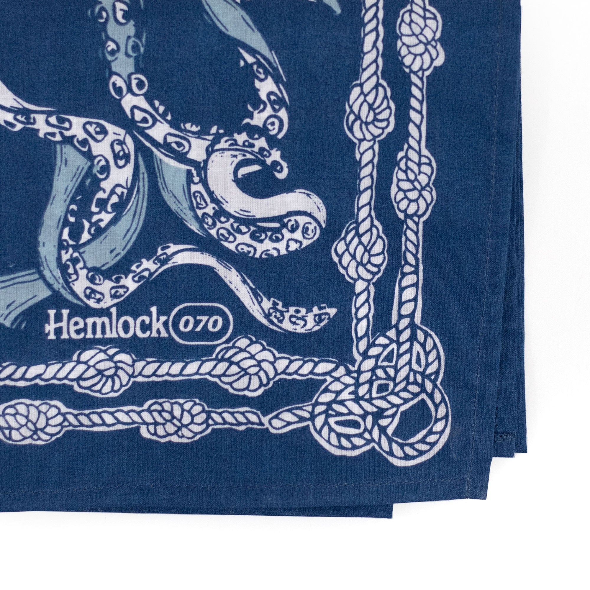 All Hemlock bandanas are printed from hand-drawn original patterns. 