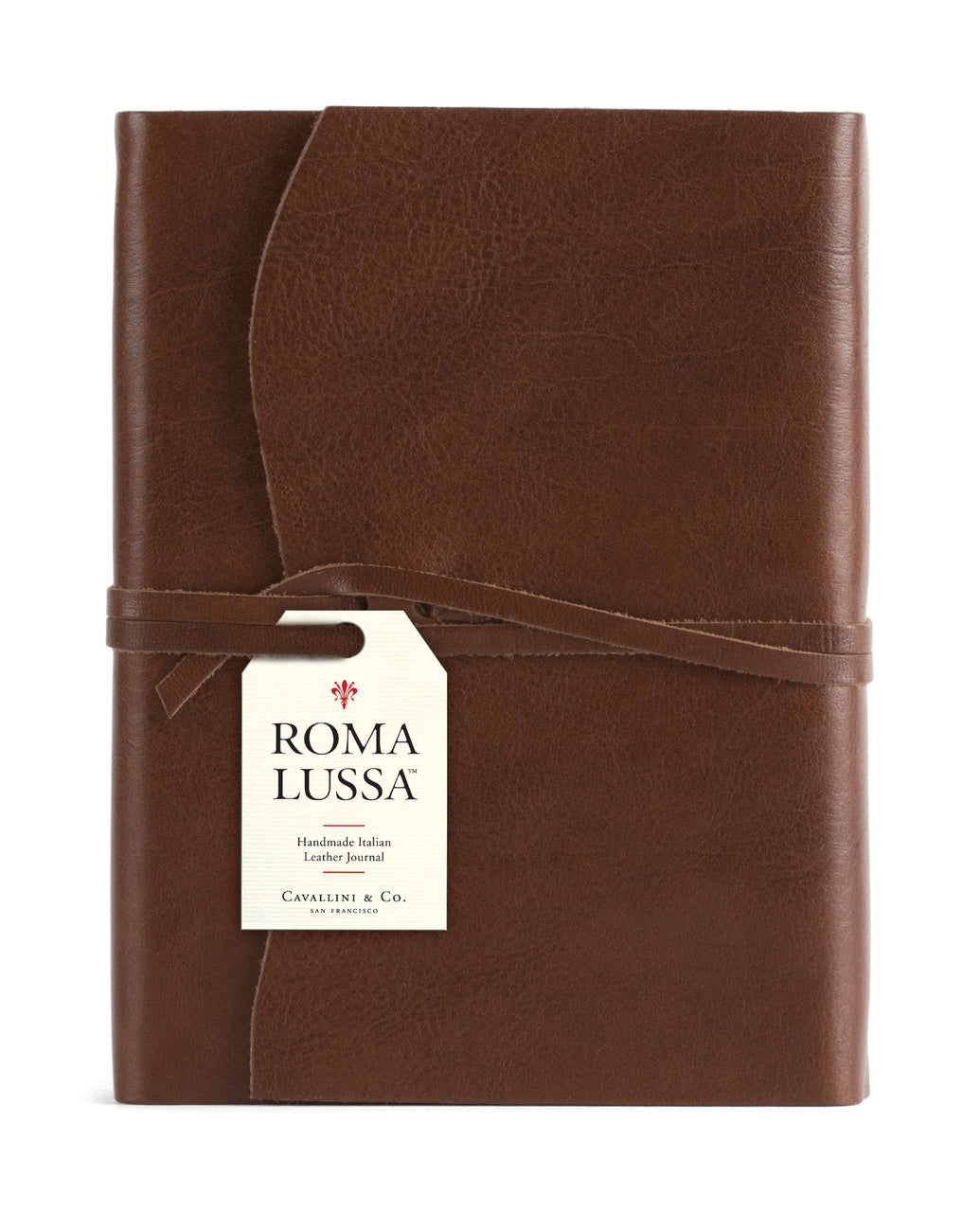 Cavallini & Co. Roma Lussa Leather Journal- 5X7 inches