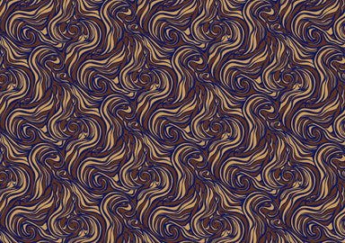 Rossi 1931 Letterpress Gold Metallic Marbled Design Paper- Brown