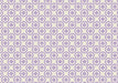 This Rossi 1931 Decorative Letterpress Paper features a repeating pattern of purple medallions. 
