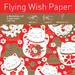 Flying Wish Paper- Lucky Cats