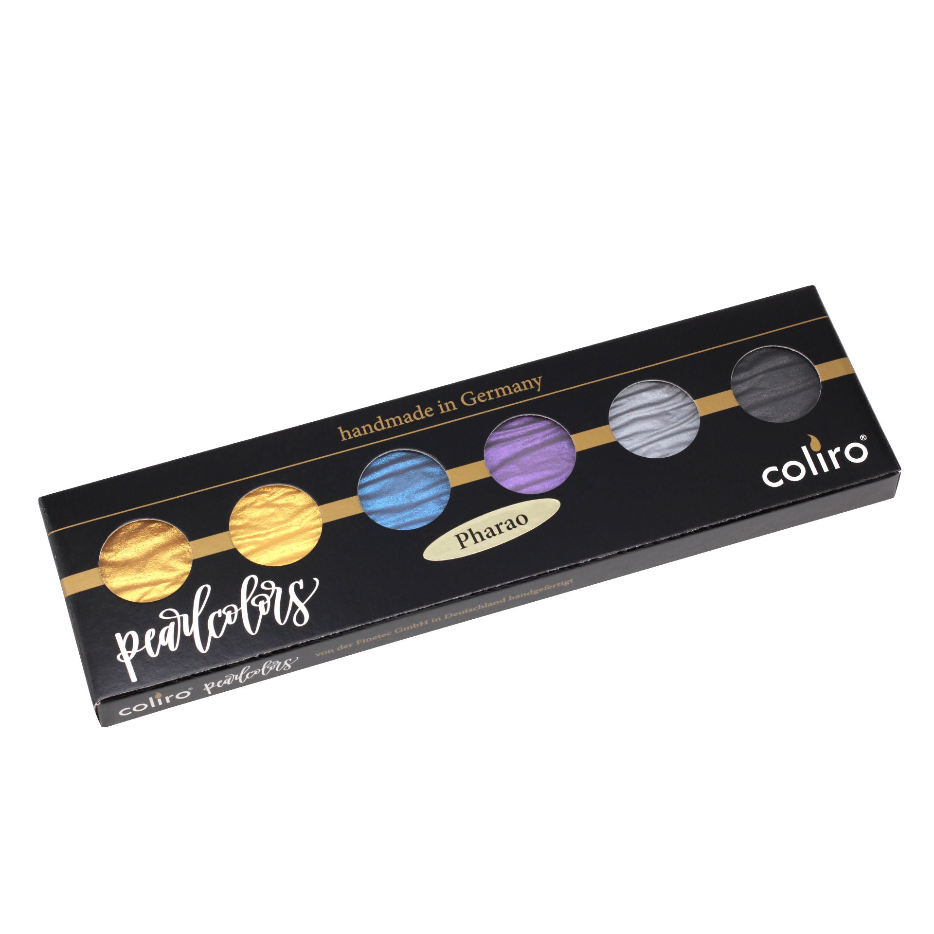 Coliro Pearlcolors Watercolor Set- Pharao- set of 6