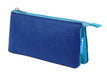 Itoya Profolio Midtown Pouch in Blue/Lagoon- 4x7 inches