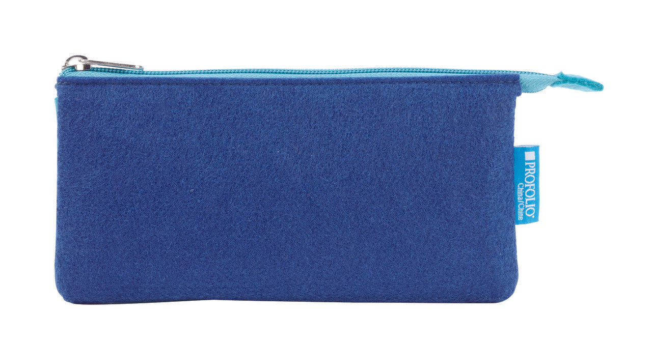 Itoya Profolio Midtown Pouch in Blue/Lagoon- 4x7 inches