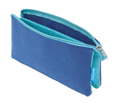 Itoya Profolio Midtown Pouch in Blue/Lagoon- 5x9 inches