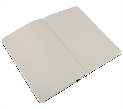 Moleskine Plain Hardbound Notebook- Pocket