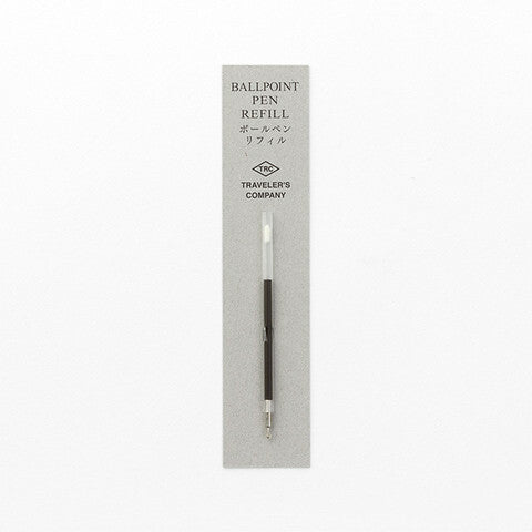 TRAVELER'S COMPANY BRASS BALLPOINT PEN Refill With Black Ink