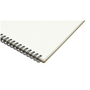 Mnemosyne N165 A5 5mm Spiral Ring Memo Pad- 5.8 by 8.25 inches