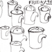 Drawing – A Path to Daily Meditation Online Class exercise- repeated object drawing or a small lidded pot.