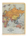 The mini notebook set features colorful maps. 