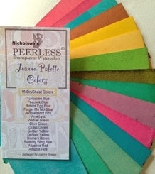 Peerless Watercolor Papers Joanne Palette Colors