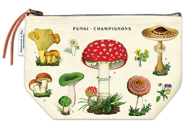 Cavallini & Co. Vintage Pouch- Mushrooms