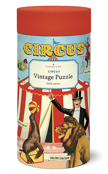 Cavallini & Co. Circus 1000 Piece Puzzle